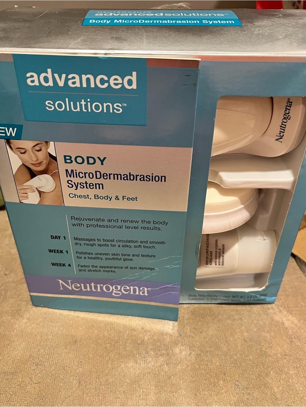 Neutrogena Advanced Solutions Body MicroDermabrasion System - White